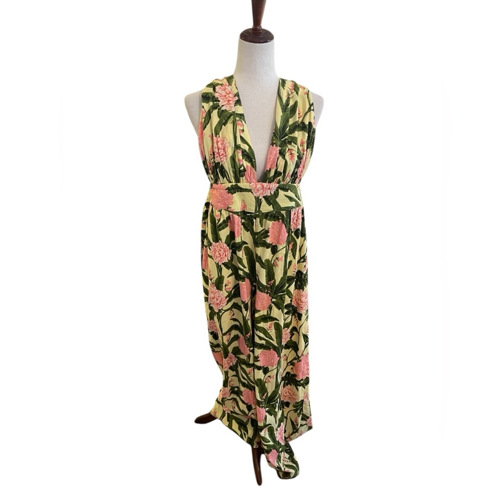 AGUA BENDITA X TARGET Floral Jumpsuit New With Tag - Picture 3 of 13